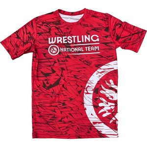 ชุดเสื้อรัดกล้ามเนื้อและกางเกงขาสั้นสำหรับผู้ชายแบบใหม่ ชุดกีฬาสำหรับฝึกซ้อม MMA ยิวยิตสู และกราปลิง - Product Image 2