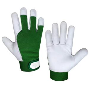 Gants de travail en tricot de polycoton blanc, durables et résistants, pour l'inspection en ligne de production - Product Image 1