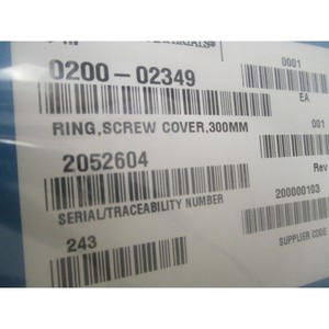 แหวน AMAT 0200-02349, ฝาครอบสกรู, 300 มม., DPSII HTC - อุปกรณ์และอะไหล่เซมิคอนดักเตอร์ระดับโลกที่เชื่อถือได้ - Product Image 4