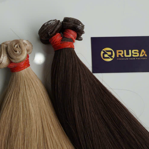 RUSA Venta al por Mayor de Cabello Virgen Vietnamita Genius Weft Liso 100g Extensiones de Cabello Humano en Paquetes - Product Image 3