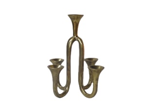 <b>Brass</b> Metal Candelabra Tree Topper Decorative <b>Candle</b> <b>Holder</b> Christmas Wedding Home Other <b>Candle</b> Lanterns Jars Decorative Crafts - Product Image 5