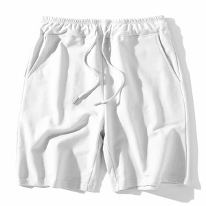 Pantalones Cortos de Playa de Algodón de Diseño Personalizado, Estilo Nuevo, Pantalones Cortos Deportivos de Color Sólido para Hombre - Product Image 5
