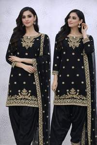 Collection Eid : magnifiques tenues pour l'Aïd, collection de costumes élégants en tissu Khadi brodé. - Product Image 3