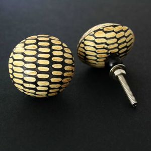 Boutons en corne naturelle faits à la main, artisanat en corne naturelle, boutons de meuble en corne, boutons de tiroir en corne, au meilleur prix d'usine - Product Image 2