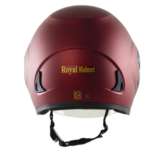 หมวกกันน็อครอยัล M01ของผู้ผลิตในเวียดนามหมวกกันน็อคมอเตอร์ไซค์แบบเปิดหน้าคุณภาพสูงวัสดุ ABS แบบเรียบ - Product Image 4