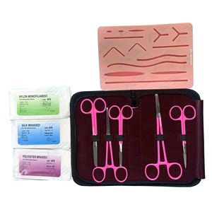 Kit de Práctica de Sutura con Almohadilla de Silicona, Instrumento Médico para Estudiantes de Medicina, por Apto Enterprises - Product Image 1