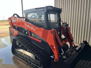 Kubota SVL97 3 Skid Steer Loader With Forestry <b>Mulcher</b> Compact Track System Heavy Duty Hydraulic Performance - Product Image 2