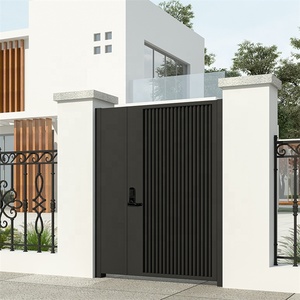 Valla de aluminio de uso en Villa, patio, puerta retráctil eléctrica, puerta corredera eléctrica avanzada para jardín - Product Image 3