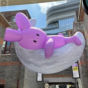 Atractiva Escultura <span class=keywords><strong>de</strong></span> <span class=keywords><strong>Conejo</strong></span> Inflable Grande y Colorida <span class=keywords><strong>de</strong></span> Tela Oxford para Decoración <span class=keywords><strong>de</strong></span> Festivales/Eventos/Mercados/Actividades/Zoológicos - Product Image 3