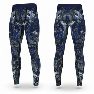 Leggings de compresión con diseño gráfico impreso en 3D para hombre, ropa deportiva, gimnasio, fitness, correr, entrenamiento, levantamiento de pesas, pantalones de cintura alta - Product Image 2