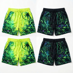 Custom Liquid <b>Marble</b> Aurora Swirl Texture Graphic <b>Mesh</b> Shorts Men’s Athletic Sublimation Basketball Training Shorts - Product Image 6