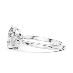 Minimalist 925 Sterling Silver Moissanite <b>Diamond</b> <b>Ring</b> Wholesale Jewelry Manufacturer Factory Direct - Product Image 2