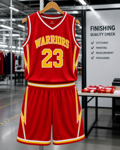 Conjunto de Uniforme de Baloncesto Profesional, Diseño Personalizado, Camisetas Sublimadas con Pantalones Cortos, Tela Ligera de Secado Rápido para Entrenamiento - Product Image 6