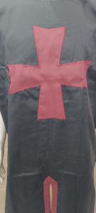 Túnica de Algodón Bordada a Mano con la Cruz Templaria Medieval, Disfraz de Cruzado Renacentista, Ropa para Recreación Histórica - Product Image 5