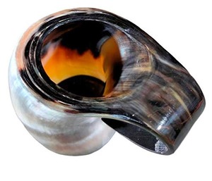 Chope à boire en corne de Viking 16 oz, artisanat écologique FAIZA CRAFT, meilleur prix, design unique, poli, livraison mondiale - Product Image 3