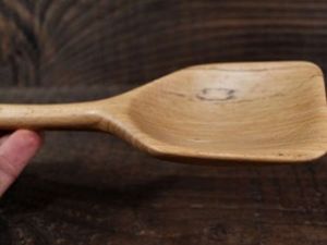 Juego de Cucharas de Madera Hechas a Mano de Lujo con Cucharilla, Cuchara Grande y Cuchara para Servir Ensaladas - Product Image 2