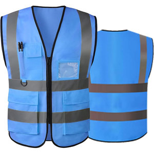 Gilet de sécurité pour hommes respirant de haute qualité certifié CE, couleur personnalisée, logo personnalisé pour la vente en ligne - Product Image 1