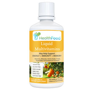Boost Immunity Improve Memory Sugar Free Food <b>Supplement</b> Multivitamins Drink Oral Liquid Custom Label 100% Vegan Multivitamins - Product Image 1