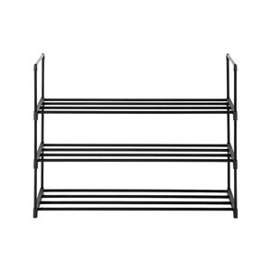 Moderno Portascarpe Nero a 3 Ripiani per Camera da Letto e Ingresso - Design Salvaspazio - Product Image 2