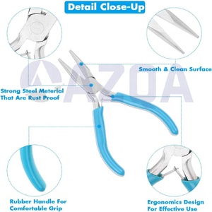 On <b>Sale</b>! High Quality Stainless Steel <b>Mini</b> 3-Pliers Set <b>for</b> Jewelry Making Wire Nippers and Findings Tools Crafting & Designing - Product Image 3