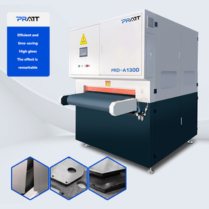Máquina de Pulido y Desbarbado de <span class=keywords><strong>Chapa</strong></span> de Acero Inoxidable de Banda Ancha Totalmente Automática, Eliminación de Rebabas de Placas Metálicas, Acabado PLC - Product Image 1
