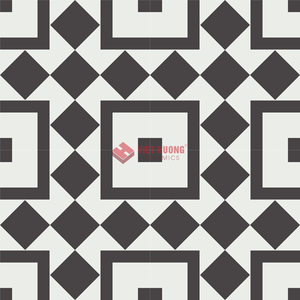 กระเบื้องซีเมนต์ขนาด 200x200 มม. ให้ความรู้สึกหรูหราและประณีตด้วยดีไซน์ที่ลงลายด้วยมืออย่างงดงาม - Product Image 1