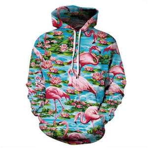 เสื้อฮู้ดโพลีเอสเตอร์พิมพ์ลายแบบซับลิเมชั่น สวมใส่สบาย แห้งเร็ว เหมาะสำหรับการผลิตเสื้อผ้า OEM และส่งออก - Product Image 6