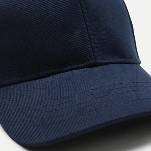 High Quality Custom Logo 6 Panel <b>Baseball</b> <b>Cap</b> <b>Plain</b> Navy Blue Cotton Sport Hat Adjustable Snapback <b>Caps</b> For Men And Women - Product Image 5