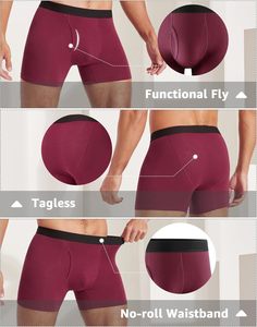 Calzoncillos Boxer Casuales para Hombre, de Secado Rápido, Transpirables, Cómodos, Ligeros, con Cintura Elástica y Cordón Ajustable, Múltiples Bolsillos, para Viajes, Playa y Actividades al Aire Libre - Product Image 3