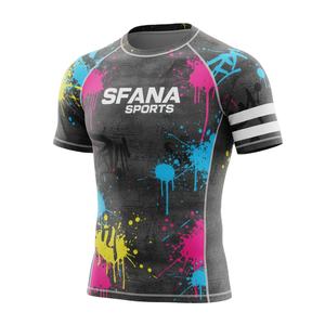 ชุดกางเกงขาสั้นป้องกันผดผื่นสำหรับทั้งชายและหญิงชุดฝึกซ้อมแบบรัดรูปแห้งเร็วมีความยืดหยุ่นทนทานเหมาะสำหรับฝึกซ้อม UPF50 + - Product Image 1