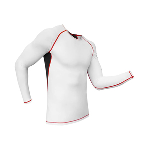 Custom <b>Men's</b> Quick Dry Rashguard Short Sleeve UV Protected <b>Swim</b> Shirt Printed for Adult Rash in Multiple Colors - Product Image 4