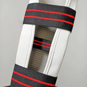 Espinilleras de MMA con Logotipo Personalizado, Espinilleras de Muay Thai y Kickboxing, Espinilleras de Cuero PU para Entrenamiento, para Hombres y Mujeres - Product Image 4