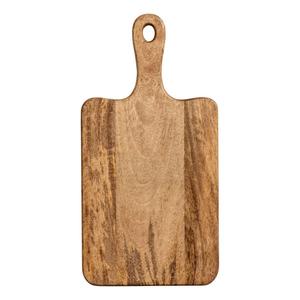 Food Grade Wooden Chopping <b>Board</b> Rectangular Shape With Handle For Home Kitchen Countertop Display Cutting Block Eco Friendly - Product Image 2