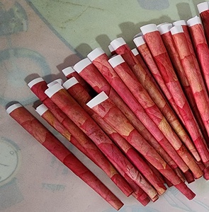 ไฟแช็คที่ใหญ่ที่สุดสำหรับการสูบบุหรี่ทำด้วยมือทรงกรวยต้นปาล์มกุหลาบอินเดียหรูหราแตกต่างกันอย่างน่าอัศจรรย์ - Product Image 2