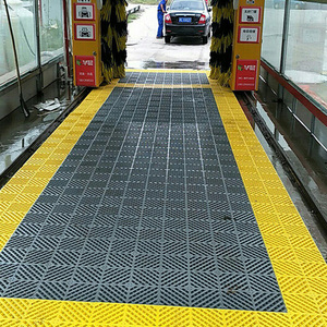 High Quality 5cm Moisture-proof <b>Floor</b> <b>Mat</b> <b>Interlocking</b> Plastic Car Wash Grille <b>Floor</b> - Product Image 5