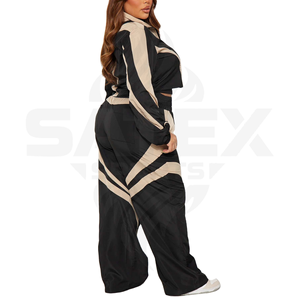 2026 Windbreaker Pant and Jacket Sets <b>Zip</b> <b>up</b> Two Pieces Set Nylon Waterproof Tracksuit LOGO Streetwear Unisex Sizes - Product Image 6