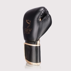 Guantes de Boxeo Fly Superloop Pro X2 al por Mayor, Guantes de Entrenamiento de Kick Boxing y Sanda, Cierre de Gancho y Bucle Elástico, Piel de Vacuno Genuina - Product Image 2
