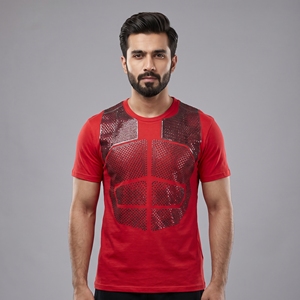 T-shirt de sport pour homme en coton 100% avec col en V, 300 g/m², respirant, pour la musculation, vente en gros en Australie, logo personnalisé - Product Image 6