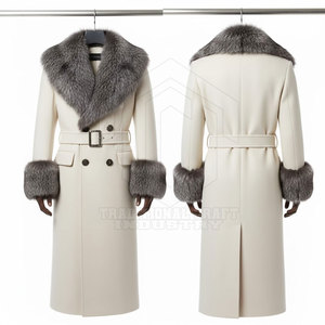 Manteau en Laine Doux au Toucher pour Hommes - Vêtement d'extérieur Chaud, Respirant, Élégant et Personnalisable pour la Saison - Fournisseur en Gros - Product Image 2
