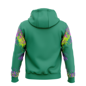 เสื้อฮู้ดดี้ลำลองสำหรับผู้ชาย ดีไซน์สปอร์ต ผลิตจากผ้าฟลีซน้ำหนักเบา ระบายอากาศได้ดี สวมใส่สบาย เป็นมิตรกับสิ่งแวดล้อม มีกระเป๋าแบบกันน้ำ - Product Image 4