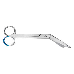 Ciseaux pour bandages et pansements pour les situations d'urgence et cliniques, offrant une manipulation contrôlée et une coupe fiable des plaies - Product Image 2