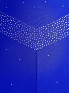 Costume de danse de salon pour femmes, combinaison de patinage artistique, gymnastique, body, vêtements de danse hip-hop, vêtements de danse latine, vêtements de pratique de danse - Product Image 5