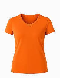 Camiseta Deportiva de Secado Rápido para Mujer, Cuello en V, Tejida, Bordada, de Color Sólido, para Verano - Product Image 2