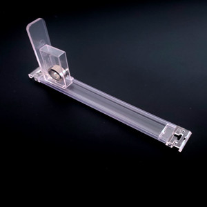 Poussoir automatique de produit de système de plateau de poussoir d'étagère en plastique blanc pour l'affichage de cigarette - Product Image 5