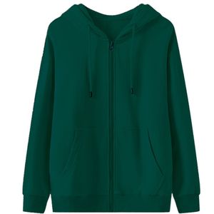 เสื้อฮู้ดดี้ผ้าฟลีซคอตตอน 100% แบบสั่งทำ ขายส่ง สำหรับทุกเพศทุกวัย คุณภาพสูง ซิปเต็มตัว สำหรับฤดูหนาว รับผลิตแบบ OEM ODM พิมพ์ลายดิจิทัล สไตล์สตรีทแวร์ - Product Image 1