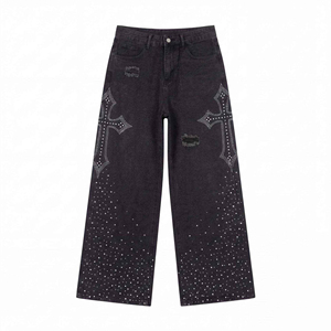 Wholesale Lightweight Denim <b>Jeans</b> for <b>Men</b> Casual Fashion Breathable Eco-Friendly Factory Price - Product Image 5