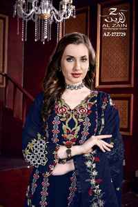 Shalwar kameez สำหรับผู้ใหญ่ขนาด XL กับ organza dupatta และกางเกงผ้าฝ้ายซาติน - Product Image 4