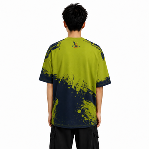 เสื้อทีมแบบกำหนดเองสำหรับผู้ใหญ่ ผ้าฝ้าย % 90 แขนสั้น คอกลม พิมพ์ลาย เสื้อยืดกีฬา ชุดยูนิฟอร์มสโมสรแข่งรถ - Product Image 3