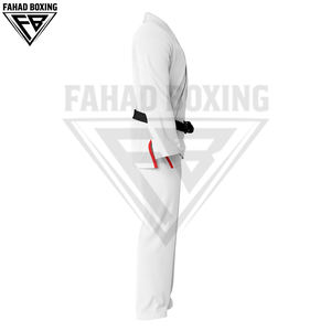 Kimono de Jiu Jitsu Brasileño Unisex de la Mejor Calidad, Tela Suave de 220g, Poliéster y Algodón, Sublimado, Costuras Reforzadas para Artes Marciales - Product Image 3