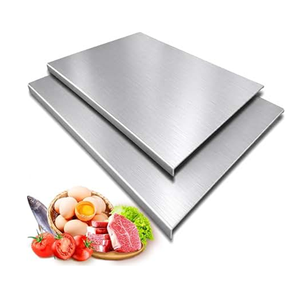 Planches à découper en acier inoxydable rectangulaires, épaisseur 1,5 cm, antidérapantes, lavables au lave-vaisselle, lot combiné, planches à découper de cuisine - Product Image 1